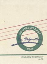 1992 Columbus East High School Yearbook from Columbus, Indiana cover image