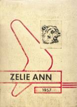 Zelienople High School 1957 yearbook cover photo