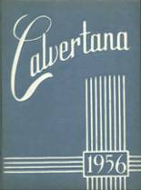 Calvert High School 1956 yearbook cover photo