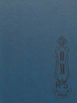Orient-Macksburg High School 1968 yearbook cover photo