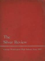 Washington High School 1952 yearbook cover photo