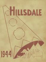 Hillsdale School 1944 yearbook cover photo