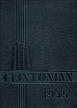 Clinton High School 1945 yearbook cover photo