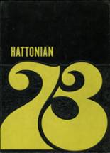 Hatton High School 1973 yearbook cover photo