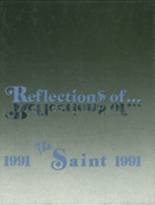 All Saints Episcopal High School 1991 yearbook cover photo