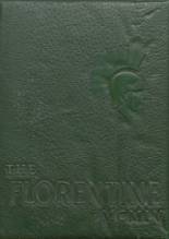 Florence High School 1955 yearbook cover photo