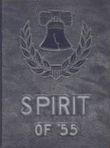 West Winfield High School 1955 yearbook cover photo