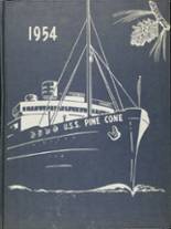 Maxton High School 1954 yearbook cover photo