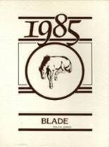 Bladensburg High School 1985 yearbook cover photo