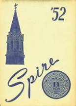 St. John's Preparatory 1952 yearbook cover photo