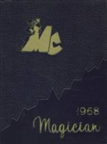 Muncie Central High School 1968 yearbook cover photo