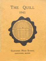 1945 Gardiner High School Yearbook from Gardiner, Maine cover image