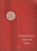 Deerfield High School 1948 yearbook cover photo