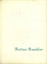 Rattan High School 1965 yearbook cover photo