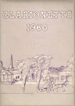 Clarion Area High School 1960 yearbook cover photo