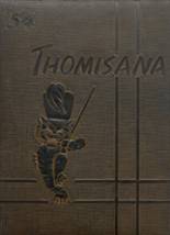 Thomasville High School 1954 yearbook cover photo