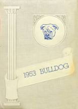 Bald Knob High School 1953 yearbook cover photo
