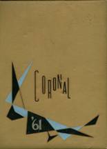 1961 Corona High School Yearbook from Corona, California cover image