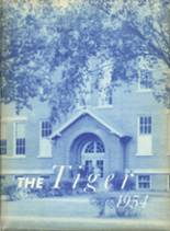 Tilden High School 1954 yearbook cover photo