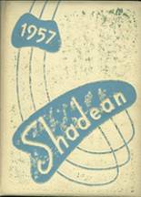 Shadyside High School 1957 yearbook cover photo