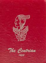 Smith Center High School 1959 yearbook cover photo