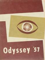 Olympus High School 1957 yearbook cover photo