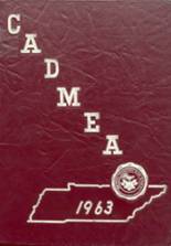 Tennessee High School 1963 yearbook cover photo