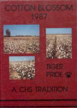 Caruthersville High School 1987 yearbook cover photo