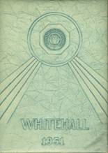 Whitehall High School 1951 yearbook cover photo