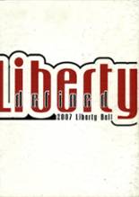 Liberty Junior-Senior High School 2007 yearbook cover photo