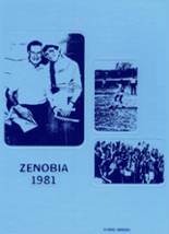 Palmyra-Macedon Central High School 1981 yearbook cover photo