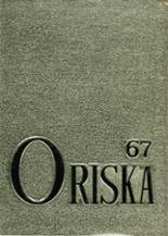 Oriskany High School 1967 yearbook cover photo