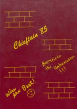 Brimfield High School 1985 yearbook cover photo