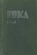 Tama High School 1937 yearbook cover photo