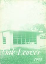 1955 Oakfield High School Yearbook from Oakfield, Wisconsin cover image