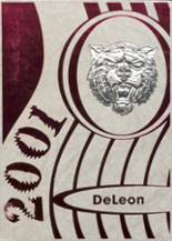 DeLeon High School 2001 yearbook cover photo