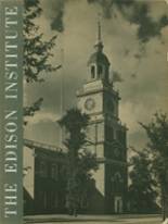 Edison Institute 1937 yearbook cover photo