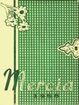 Mercy High School 1958 yearbook cover photo