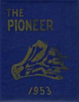 Negaunee High School 1953 yearbook cover photo