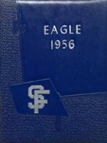 Sanford-Fritch High School 1956 yearbook cover photo
