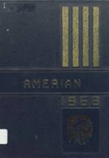 Amery High School 1968 yearbook cover photo