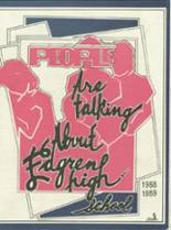 Misawa/Edgren High School 1989 yearbook cover photo