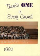Ada High School 1992 yearbook cover photo