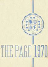 Page County High School 1970 yearbook cover photo