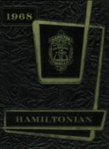 Hamilton Township High School 1968 yearbook cover photo