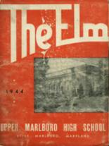 Upper Marlboro High School 1944 yearbook cover photo