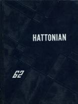 Hatton High School 1962 yearbook cover photo