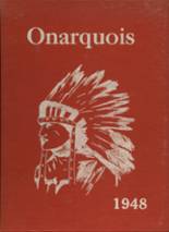 Onarga High School 1948 yearbook cover photo