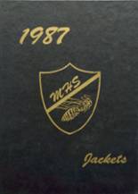 Middlesboro High School 1987 yearbook cover photo