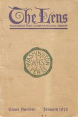 1913 Washington High School Yearbook from Portland, Oregon cover image